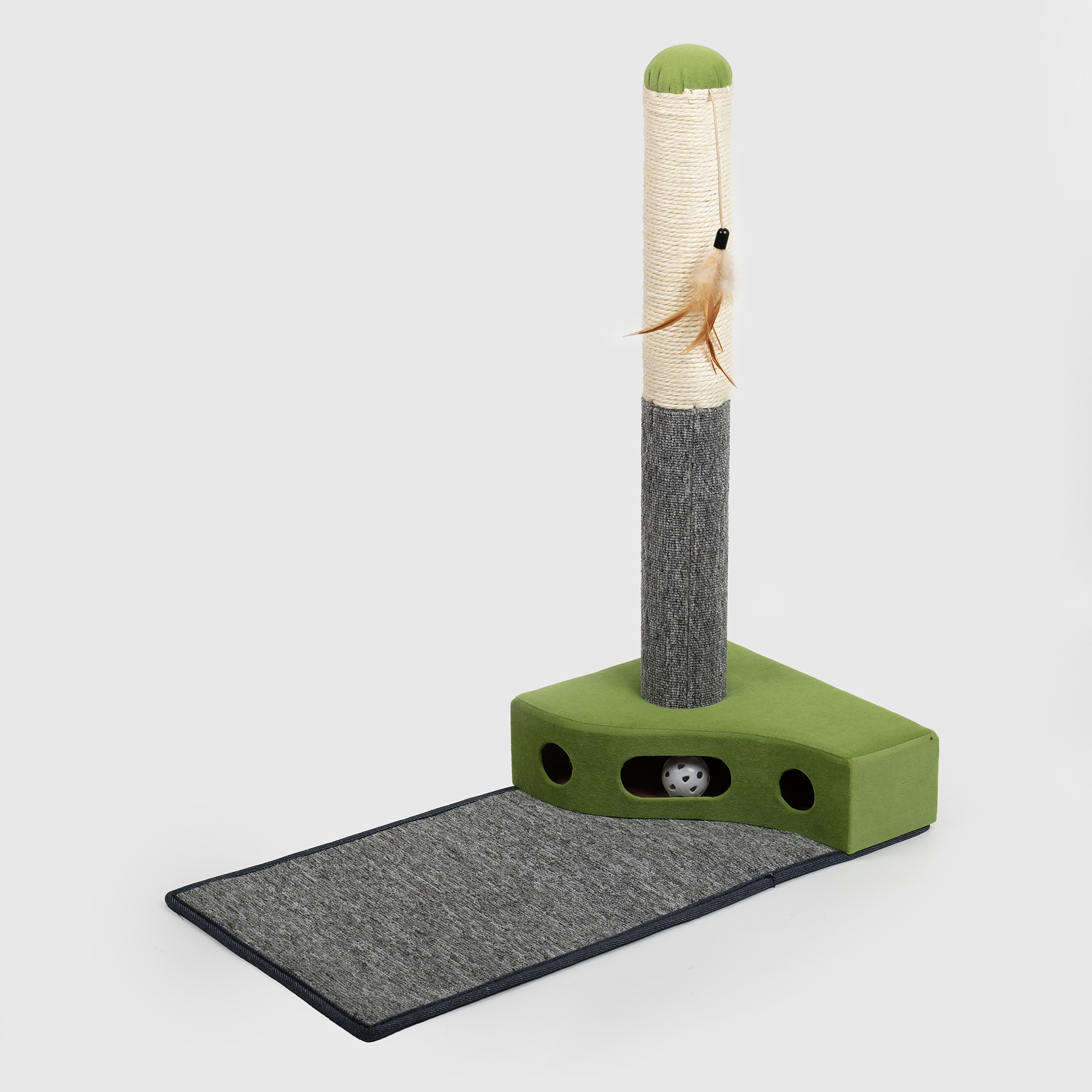 Golf Ground Shape Cat Scratcher