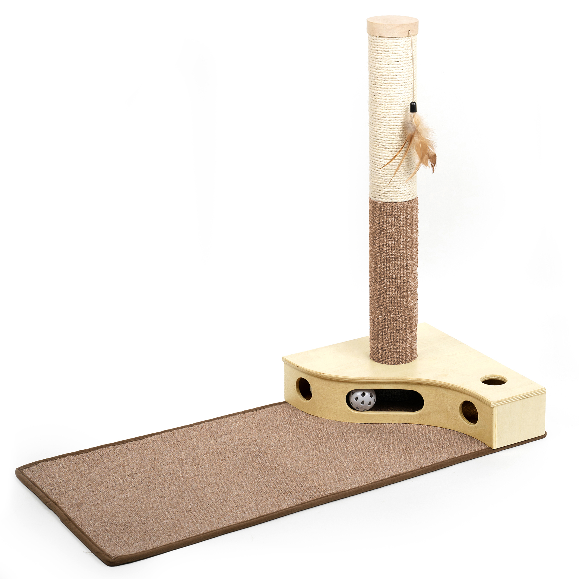 Golf Ground Shape Cat Scratcher