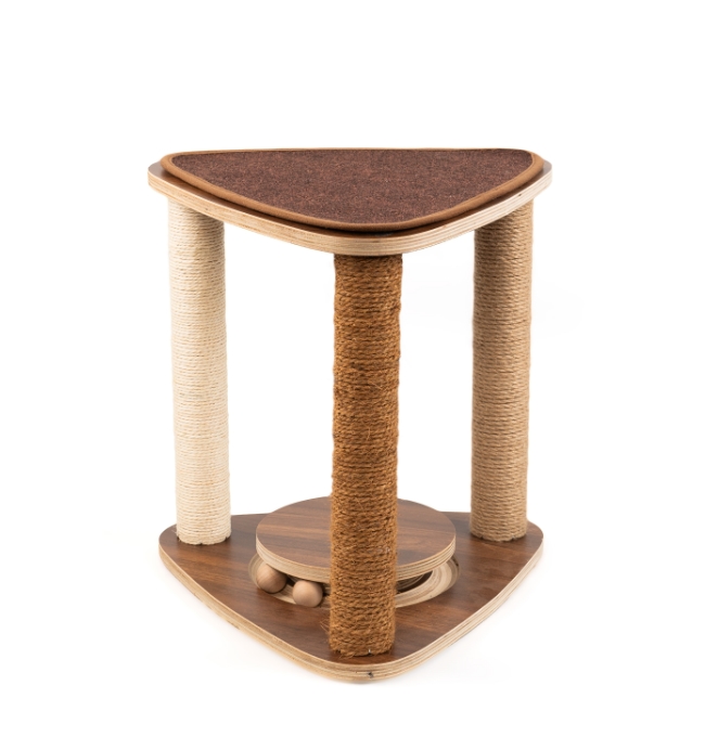 Modern Wooden Cat Tree Modern Wooden Cat Tree