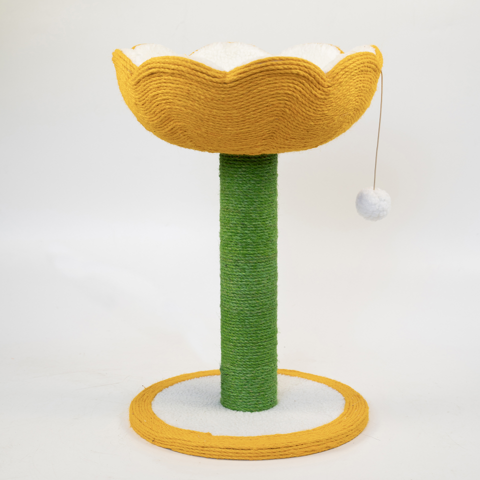 Flower Shape Cat Scratcher And Nest Flower Shape Cat Scratcher And Nest